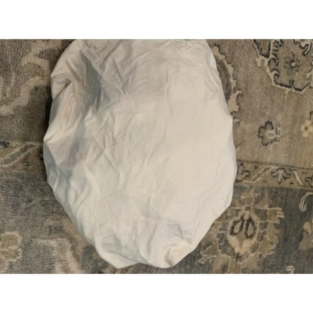 Nordstrom 100% Organic Cotton Percale Natural Twin Size Fitted Sheet NEW